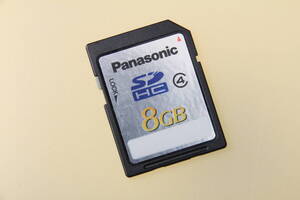 8GB SDHC カード Panasonic　パナソニック