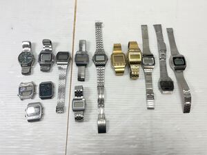 ◎1円〜SEIKO 腕時計 まとめて 動作未確認 ジャンク扱い 0114-0020/H239-5010/A158-5070/A158-5000 他 セイコー デジタル時計 ◎