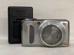 R5A029◆ 富士フイルム FUJIFILM FinePix F300EXR シルバー バッテリー充電器付き コンパクトカメラ デジタルカメラ