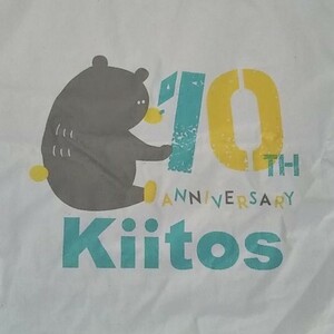 ＊未使用＊創刊10周年記念 Kiitos/キイトス オリジナルトートバッグ 送料￥180- エコバッグ 