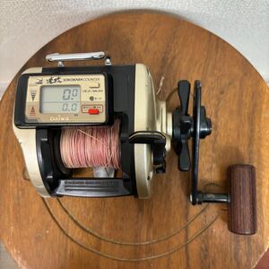 1円~Daiwa ダイワ 速攻 リールSOKOKARA COUNTER TANASENSOR SS-35 日本製