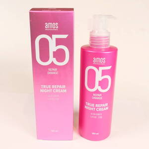 訳あり未使用ヘアケア★未使用品 amos アモス 05 リペア ダメージ TRUE REPAIR ナイトクリーム 180mL