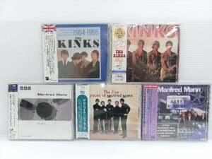マンフレッド・マン／ザ・キンクス CD 国内版 5枚 セット (4122-401)