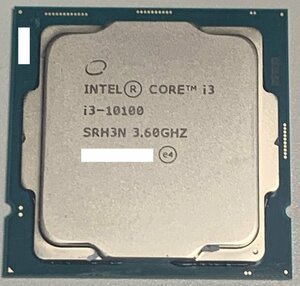 【動作品】中古 CPU Core i3-10100 LGA1200 付属品無し