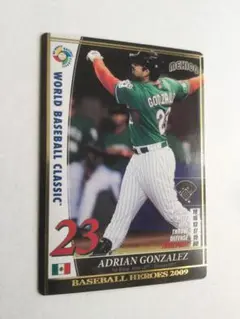 2009 WBC メキシコ エイドリアン ゴンザレス 149