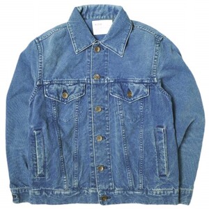 ALLEGE アレッジ 日本製 3rd Denim Jacket デニムジャケット AL13SS-BL01 0 Indigo Gジャン アウター g17806