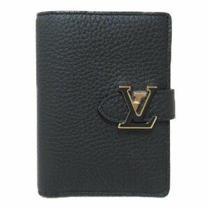 ルイ・ヴィトン LVヴェルティカル ウォレットコンパクト 二つ折り財布 ブランドオフ LOUIS VUITTON 二つ折り財布 トリヨンレザー 中古