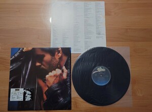 ★FAITH ★ジョージ・マイケル/GEORGE MICHAEL★28ー3P854★LPレコード★歌詞カード汚れあり、書き込みあり★中古品 ★シュリンク残り