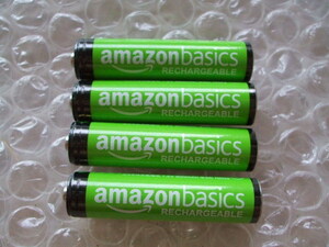 Amazon basics 単4形 充電池 4本セット ②
