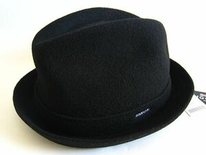 《新品Ｌサイズ》KANGOL WOOL PLAYER BLACK カンゴール ウール プレイヤー ブラック 中折れハット