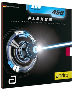 [卓球]PLAXON450(プラクソン450) 黒・max andro　(アンドロ)