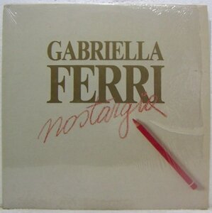 LP,GABRIELLA FERRI　NOSTARGIA　イタリア　輸入盤