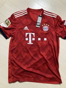 【新品タグ付き】FC Bayern Munchen バイエルンミュンヘン18-19ホームユニフォーム18番 Goretzka ゴレツカ ドイツ代表