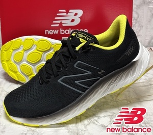 【新品/箱付】27.5cm★定価12.100円★new balance（ニューバランス）FRESH×FORM ランニングシューズ★ブラック/イエロー★