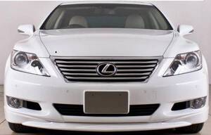 在庫有り!!　レクサス(LEXUS)LS460　【中期用】　＊ABS製フロントハーフエアロ 　好評ご提供!!　新品・未使用　未塗装品