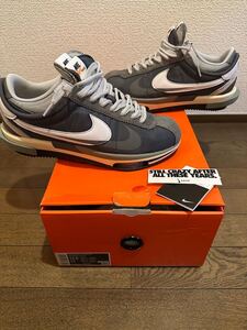 NIKE sacai zoom cortez sp美中古サイズ　28.5cm US10.5カラー　グレー