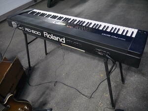 通電、音出し確認済み Roland RD-600 エレキピアノ スタンド ペダル付