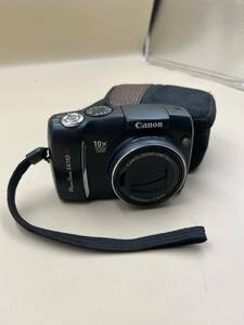 【通電動作確認済み】美品 Canon キャノン PowerShot SX110 IS パワーショット ブラック コンパクト デジタルカメラ PC1311