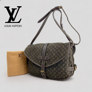 ■ルイ ヴィトン■ モノグラム ミニ・ラン ソミュール エベヌ ショルダーバッグ LOUIS VUITTON M95227