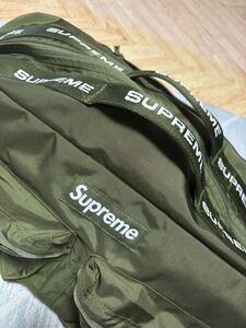 激安スタート supreme 22F/W Duffle Bag オリーブ 美品