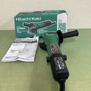 ● Hitachi Koki 日立 電気ディスクグラインダ G10B3 ・動作／通電確認済 未使用品