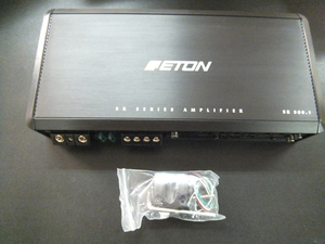 ETON　イートン　SR-500.1　220W×1ch　パワーアンプ　D級サブウーファー用　美品