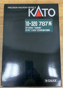 KATO 10-320　787系 「つばめ」 交流特急形電車　鉄道模型　カトー　Nゲージ