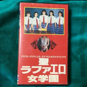 VHS 聖ラファエロ女学園 (1992) 黒沢年男 伴直也 大川興行 草満 制服向上委員会 T-BACKS 小野今日子 錦織良成 持ってて良かったメルカード