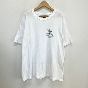 STUSSY ステューシー Jamaica World Tribe Tee 半袖Tシャツ ロゴ プリントジャマイカ ワールドトライブ L 10119989