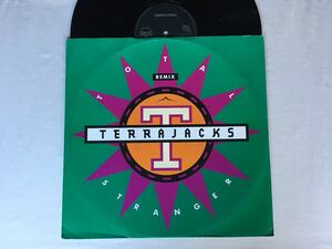 Terrajacks / Total Stranger Remix 2トラック12inchアナログ BMG UK PT43584 90年盤 Total Destruction Mix,Freestyle Mega Bass Mix収録