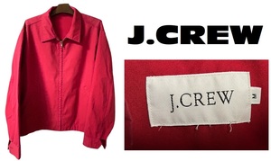 希少カナダ買付Jクルー/J.CREW★トラッカージャケット★ワークジャケット★レッド★表示M実寸XL