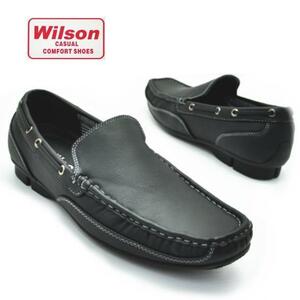 Wilson ウイルソン デッキシューズ//モカシン/Bk 260cm　No8801