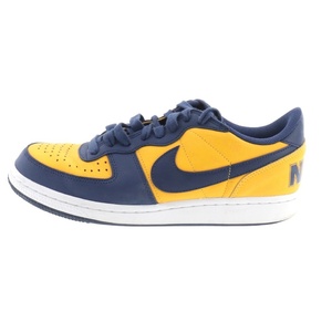 NIKE ナイキ TERMINATOR LOW OG Michigan FJ4206-700 ターミネーター ロー ミシガン ローカットスニーカー ネイビー/イエロー US7.5/25.5cm