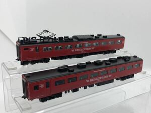 M車 動作確認済 モハ484 254 モハ485 152 モハユニット TOMIX 92593 JR 485系 特急電車 Dk16編成 RED EXPRESS セット バラし 1円〜