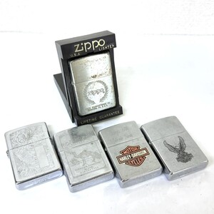 F833■▲ Zippo ジッポ オイルライター 5点セット HARLEY-DAVIDSON ハーレーダビッドソン CAMEL キャメル ロゴ etc