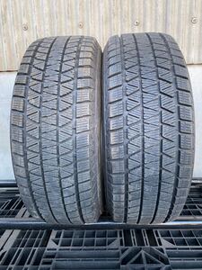 イ6079 送料無料☆深溝美品☆ブリヂストンBRIDGESTONE BLIZZAK DMーV3 265/65R17 112Q 2本価格　2019年製