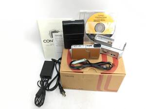 ★ CONTAX U4R ★ コンパクトデジタルカメラ チャージャー 基本操作ガイド ソフトケース ストラップ 箱入り コンタックス