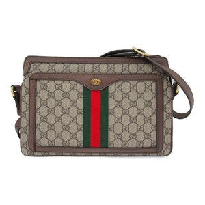 グッチ オフィディア ショルダーバッグ ブランドオフ GUCCI キャンバス ショルダーバッグ コーティングキャンバ