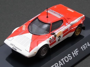 ★★日曜夜★ルース★SECRET★LANCIA STRATOS HF★1974 SANREMO★SANDRO MUNARI★RALLY CAR COLLECTION + PLUS★CM