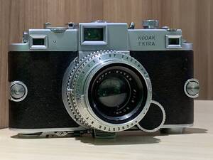 Kodak Ektra/Ektar 50mm f1.9 コダック エクトラ エクター レンズ Lens range finder camera ☆動作未確認 ジャンク レトロ ヴィンテージ彡