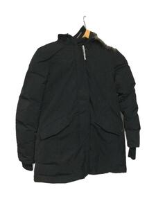 Woolrich◆スレ有/ARCTIC PARKA FOX/XS/ポリエステル/BLK/WWCPS2864/UT0573