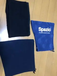 3枚セット　SPAZIO スパッツィオ　ネックウォーマー　フットサル　マフラー