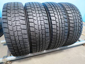 22年製バリ山 185/60R15 84Q ◆ダンロップ WINTER MAXX WM02◆ 4本 A423 スタッドレス