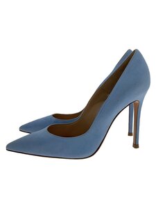 Gianvito Rossi◆パンプス/37.5/BLU/スウェード