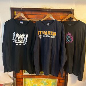 ティーシャツ ロンT スポーティー ビックT チャンピオン　長袖 Tシャツ　 アウトドア　 重ね着　6枚セット　まとめ売り　アメリカ古着