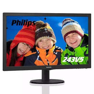 Philips(フィリップス) 23.6型ワイド液晶ディスプレイ ブラック 243V5QHABA/11 FHD HDMI PS/Switch 対応(1920*1080) 