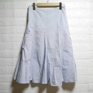 A446 ◇ UNITEDARROWS PINK LABEL | ユナイテッドアローズピンクレーベル　フレアスカート　水色　中古　サイズＭ