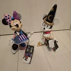 新品未使用品❗ミッキー＆ミニー ペアフィギュアセット BRITTO