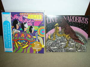 末期傑作「Little Games」 リマスター紙ジャケ二枚組SHM-CD仕様限定盤+幻のライヴ盤「Live Yardbirds featuring Jimmy Page」 未開封新品。