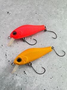 2本セット■ジップベイツZIPBAITS■リッジ35Fエリア　マットカラー系　/管釣りエリアトラウトミノーイング/